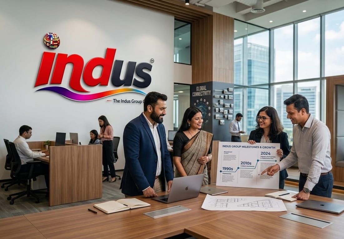 The Indus Group team collaborating